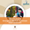 MOH Prometric Emergency Medical Technician Exam Questions